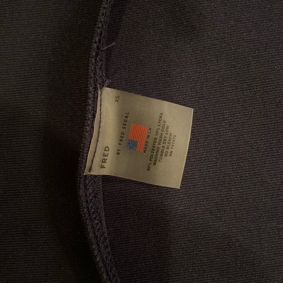 FRED by Fred Segal - Navy Halter Top Bodysuit - Picture 5 of 5